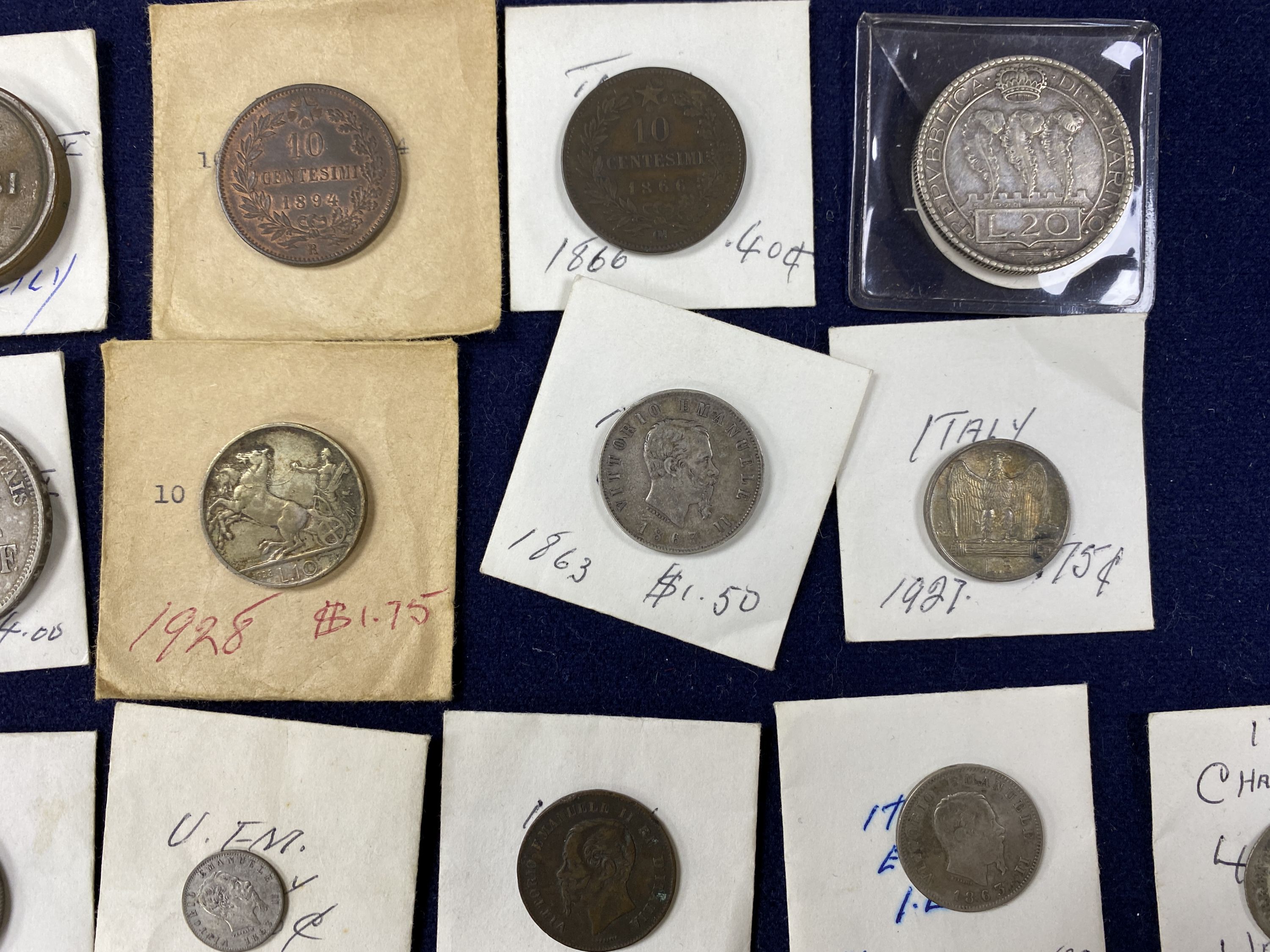 Italy, Germany & European coins, 18th-20th century,